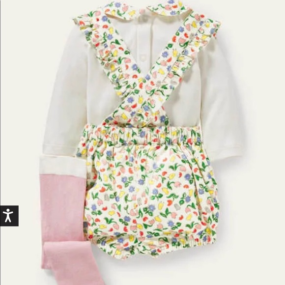 🍎 SOLD 🎃 NWOT Mini Boden Cord Bloomer 3 Piece Set - Picture 2 of 5